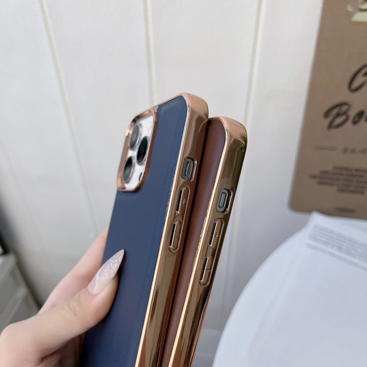 Genuine Leather iPhone Case | Nano Electroplating | iPhone 13 & 14 Series