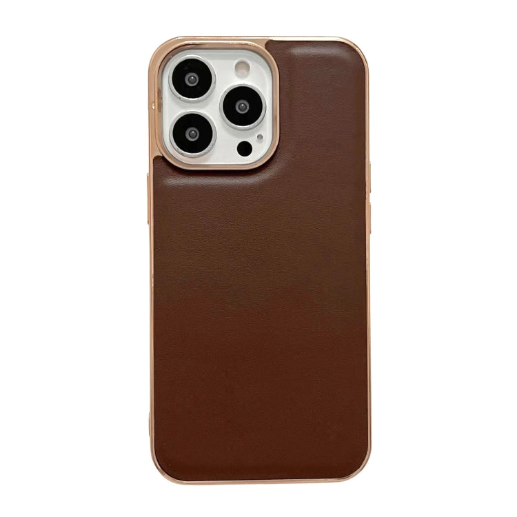 Genuine Leather iPhone Case | Nano Electroplating | iPhone 13 & 14 Series