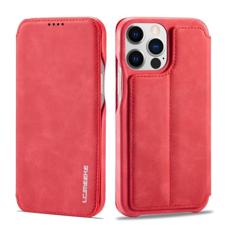 LC.IMEEKE Hon Ancient Series Flip Leather Case for iPhone 14 / 14 Plus / 14 Pro / 14 Pro Max