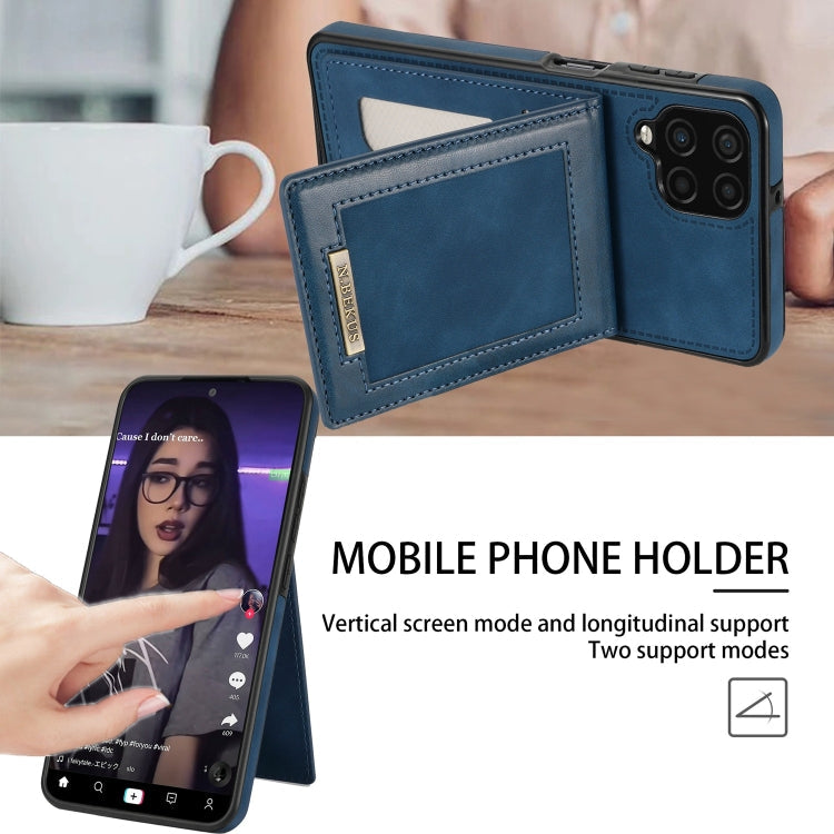 N.Bekus Vertikale Klapphülle mit Kartenfach und RFID-Schutz, für Samsung Galaxy A12 5G, für Samsung Galaxy A51 4G, für Samsung Galaxy A71 4G, für Samsung Galaxy A53 5G, für Samsung Galaxy A52s / A52 5G