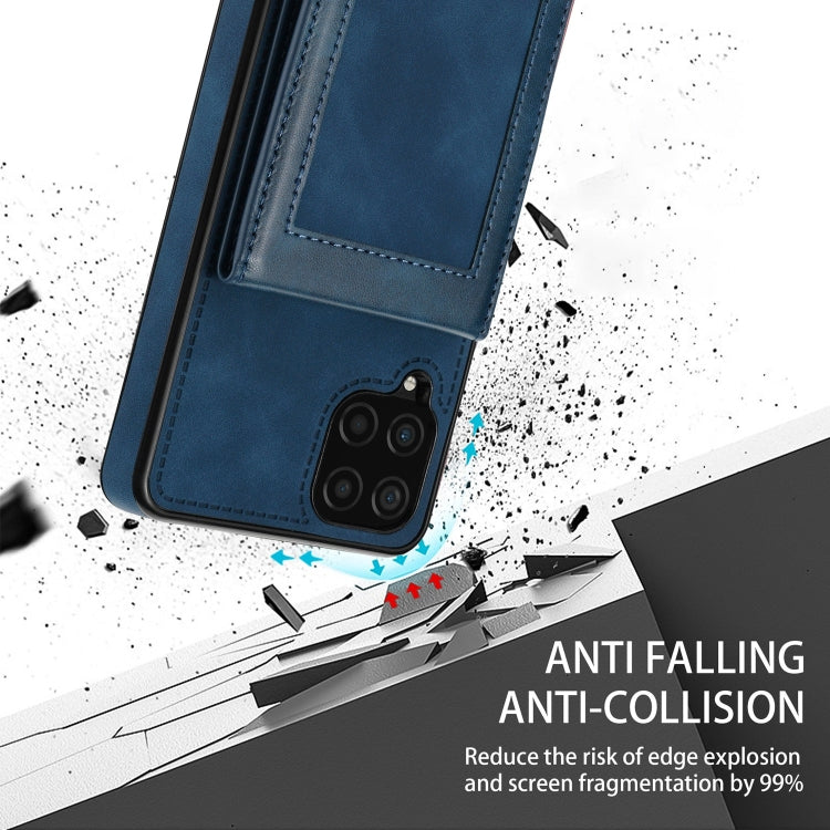 N.Bekus Vertikale Klapphülle mit Kartenfach und RFID-Schutz, für Samsung Galaxy A12 5G, für Samsung Galaxy A51 4G, für Samsung Galaxy A71 4G, für Samsung Galaxy A53 5G, für Samsung Galaxy A52s / A52 5G