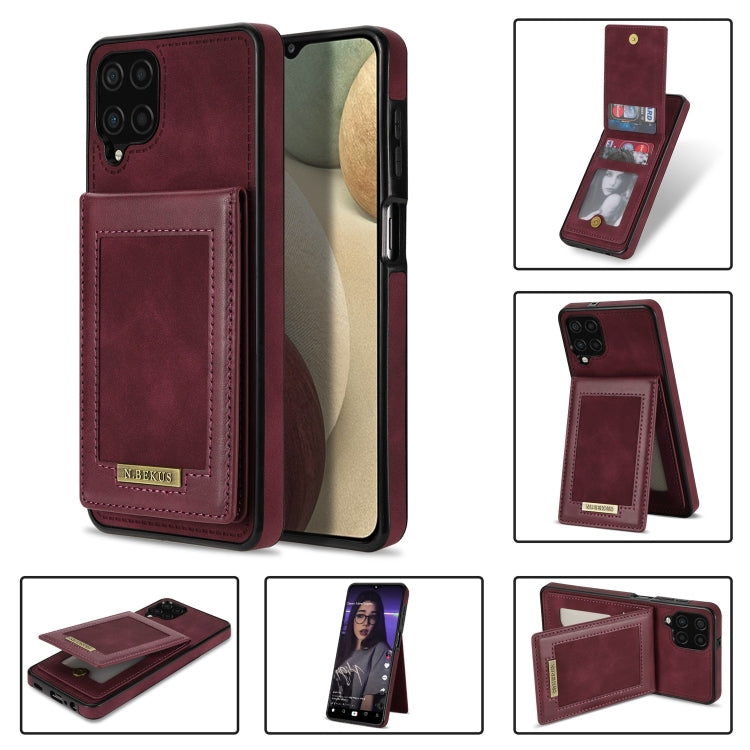 N.Bekus Vertikale Klapphülle mit Kartenfach und RFID-Schutz, für Samsung Galaxy A12 5G, für Samsung Galaxy A51 4G, für Samsung Galaxy A71 4G, für Samsung Galaxy A53 5G, für Samsung Galaxy A52s / A52 5G