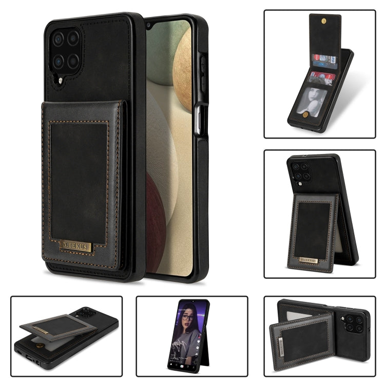 N.Bekus Vertikale Klapphülle mit Kartenfach und RFID-Schutz, für Samsung Galaxy A12 5G, für Samsung Galaxy A51 4G, für Samsung Galaxy A71 4G, für Samsung Galaxy A53 5G, für Samsung Galaxy A52s / A52 5G