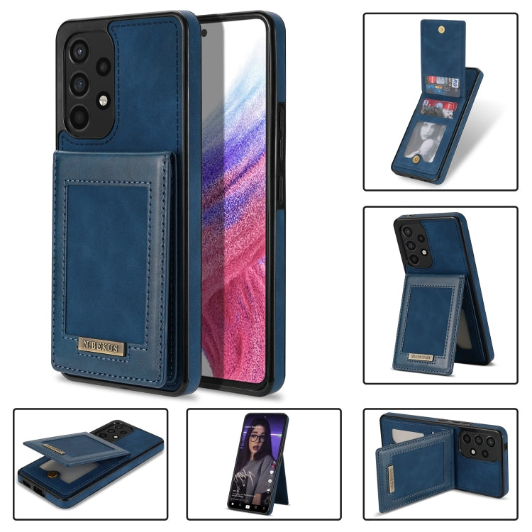 N.Bekus Vertikale Klapphülle mit Kartenfach und RFID-Schutz, für Samsung Galaxy A12 5G, für Samsung Galaxy A51 4G, für Samsung Galaxy A71 4G, für Samsung Galaxy A53 5G, für Samsung Galaxy A52s / A52 5G