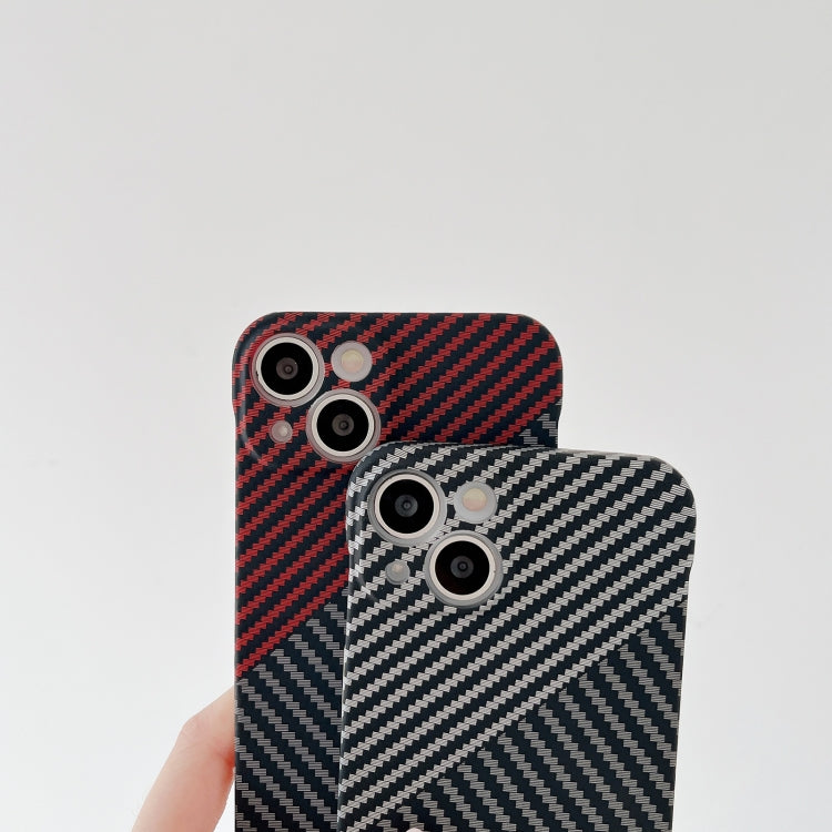 Kohlefaser-Textur PC-Handyhülle, für iPhone 13 Pro Max, für iPhone 14, für iPhone 14 Plus, für iPhone 14 Pro