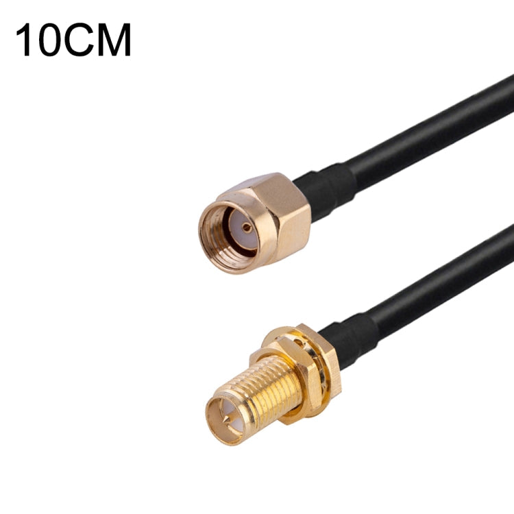 RG174 RF Coaxial Adapter Cable 10cm | SMA & RP-SMA Male/Female Connector Options