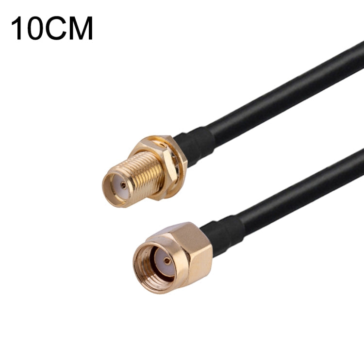 RG174 RF Coaxial Adapter Cable 10cm | SMA & RP-SMA Male/Female Connector Options