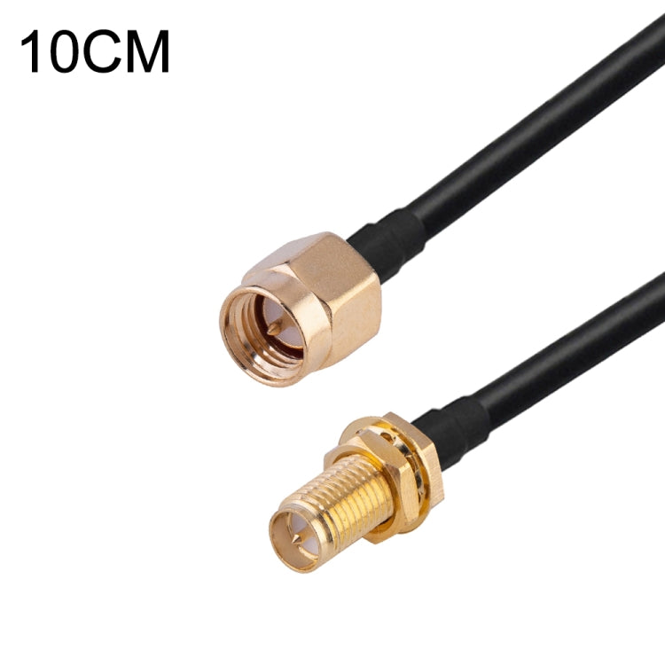 RG174 RF Coaxial Adapter Cable 10cm | SMA & RP-SMA Male/Female Connector Options