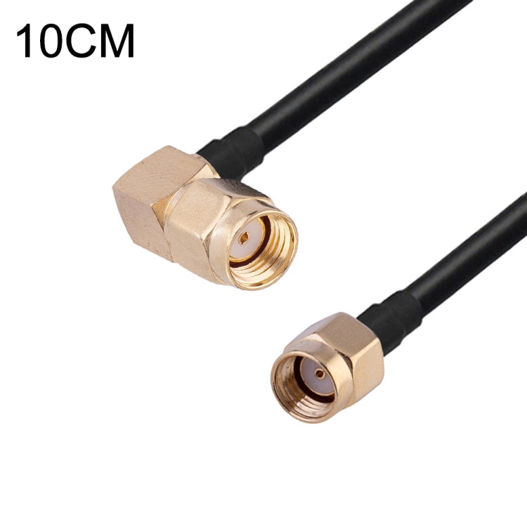 RG174 RF Coaxial Adapter Cable 10cm | SMA & RP-SMA Male/Female Connector Options