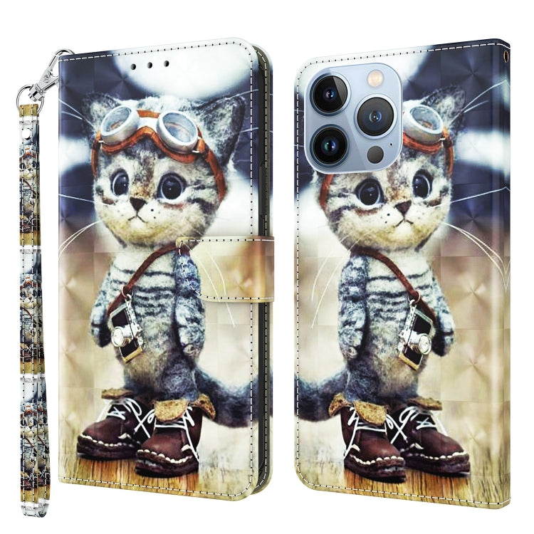 3D Bemalte Leder Handyhülle, Für iPhone 12 / 12 Pro, Für iPhone 12 Pro Max, Für iPhone 11