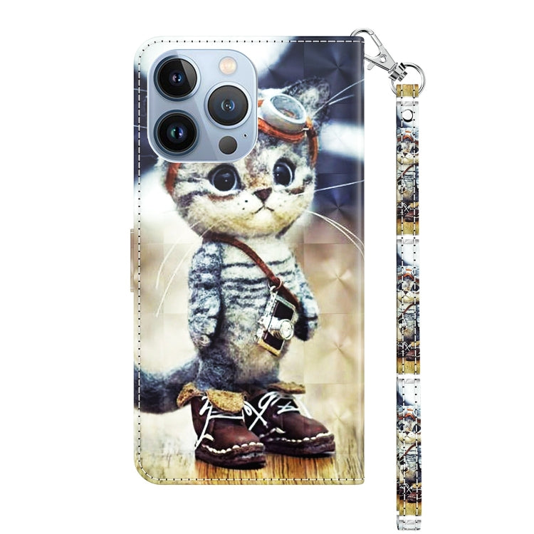 3D Bemalte Leder Handyhülle, Für iPhone 12 / 12 Pro, Für iPhone 12 Pro Max, Für iPhone 11