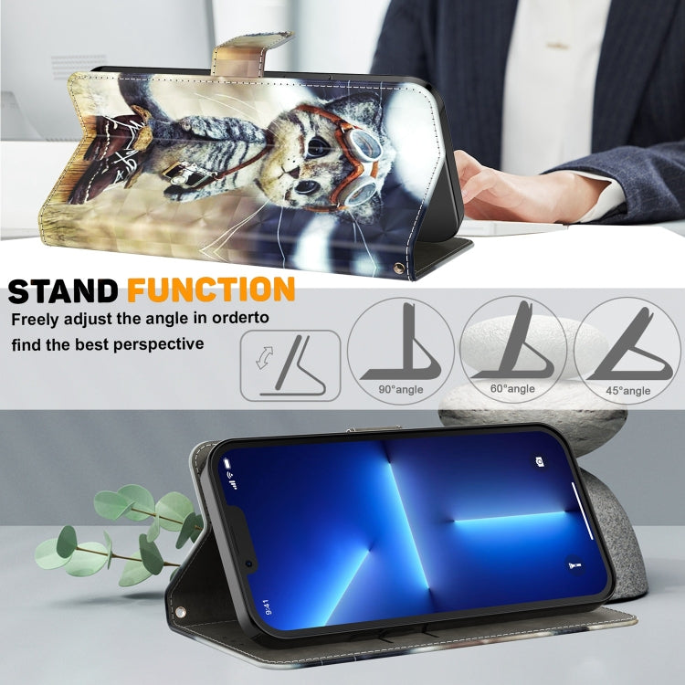 3D Bemalte Leder Handyhülle, Für iPhone 12 / 12 Pro, Für iPhone 12 Pro Max, Für iPhone 11