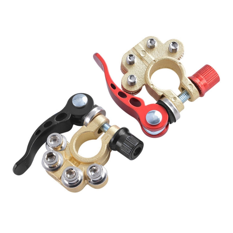 Car Battery Quick Disconnect Terminals with L Wrench & 40A Connectors