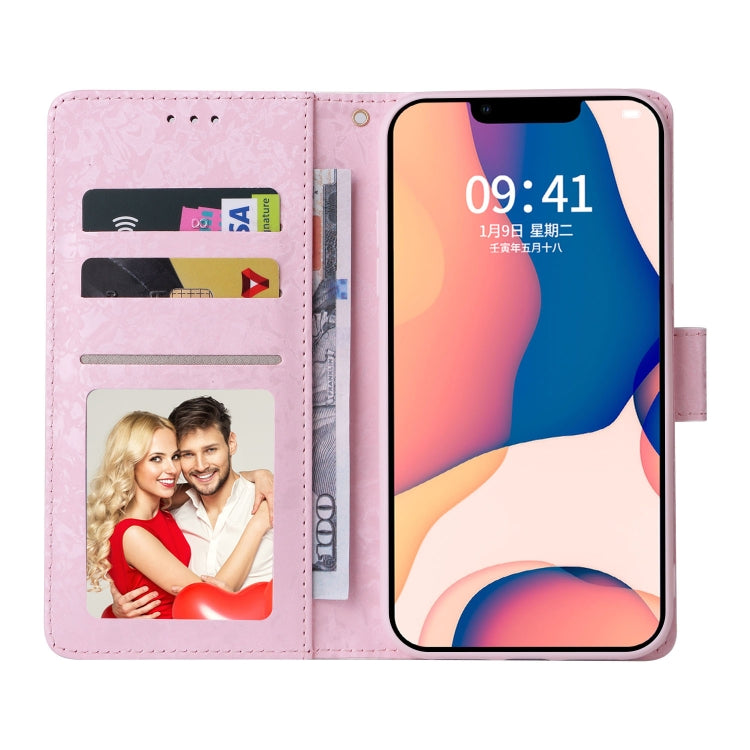 RFID Blocking Bronzing Leather Wallet Case – iPhone 14 / 14 Plus / 14 Pro / 14 Pro Max