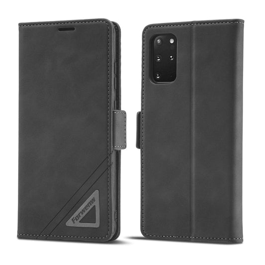 Funda de piel Forwenw Dual Buckle para teléfono tipo cartera | Samsung Galaxy S10 / S20 / S21 Series