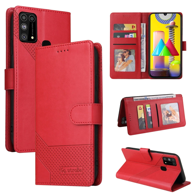 Magnetic Leather Wallet Case for Samsung Galaxy M31, M32, Note 8 & Note 9 – Card Slots & Stand