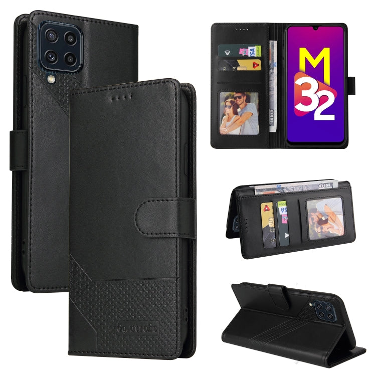 Magnetic Leather Wallet Case for Samsung Galaxy M31, M32, Note 8 & Note 9 – Card Slots & Stand