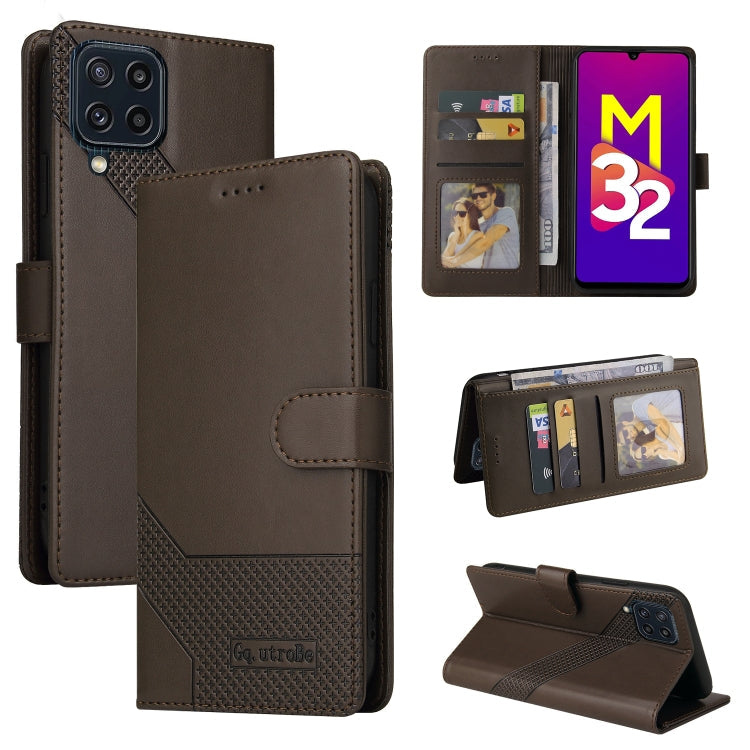 Magnetic Leather Wallet Case for Samsung Galaxy M31, M32, Note 8 & Note 9 – Card Slots & Stand