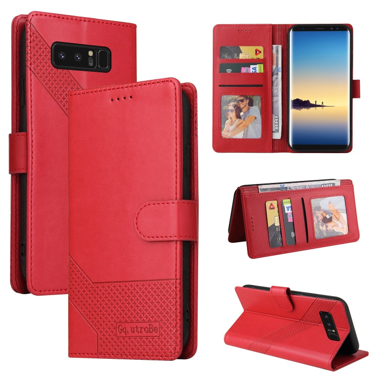 Magnetic Leather Wallet Case for Samsung Galaxy M31, M32, Note 8 & Note 9 – Card Slots & Stand