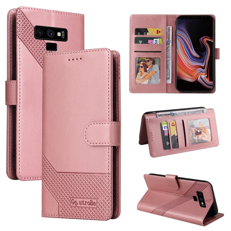 Magnetic Leather Wallet Case for Samsung Galaxy M31, M32, Note 8 & Note 9 – Card Slots & Stand
