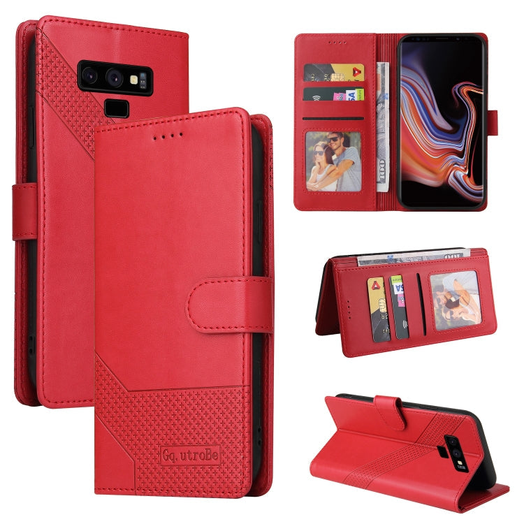 Magnetic Leather Wallet Case for Samsung Galaxy M31, M32, Note 8 & Note 9 – Card Slots & Stand
