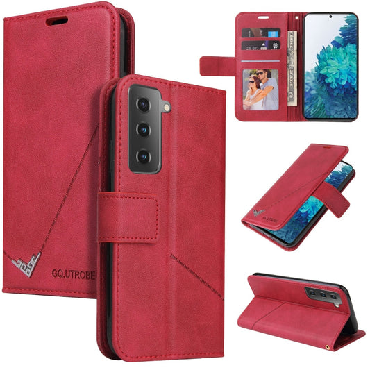 Right Angle Leather Wallet Phone Case – Samsung Galaxy S21 / S21+ / S21 Ultra / S22 5G
