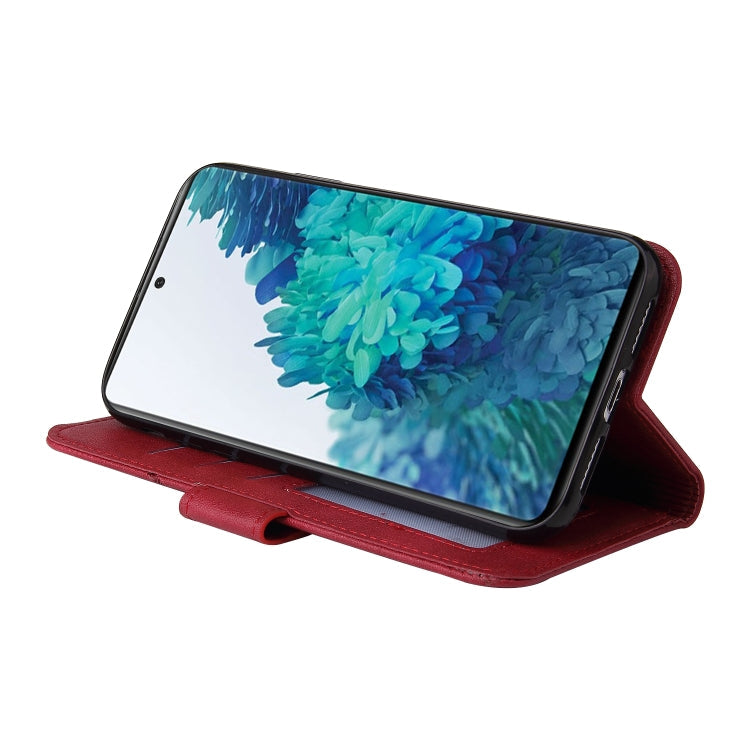 Right Angle Leather Wallet Phone Case – Samsung Galaxy S21 / S21+ / S21 Ultra / S22 5G