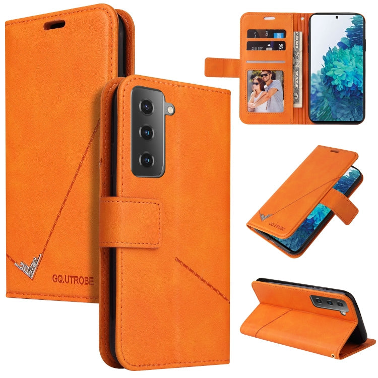 Right Angle Leather Wallet Phone Case – Samsung Galaxy S21 / S21+ / S21 Ultra / S22 5G