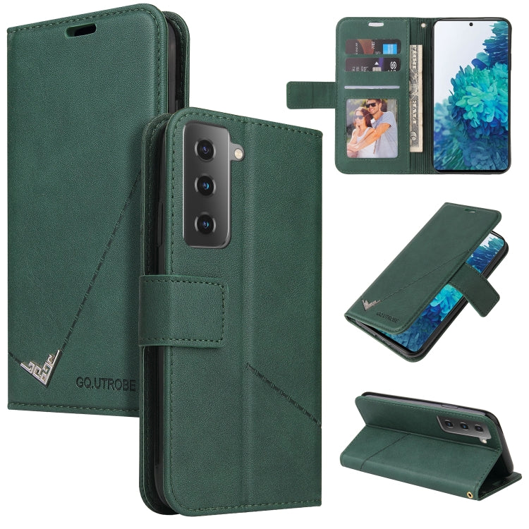 Right Angle Leather Wallet Phone Case – Samsung Galaxy S21 / S21+ / S21 Ultra / S22 5G