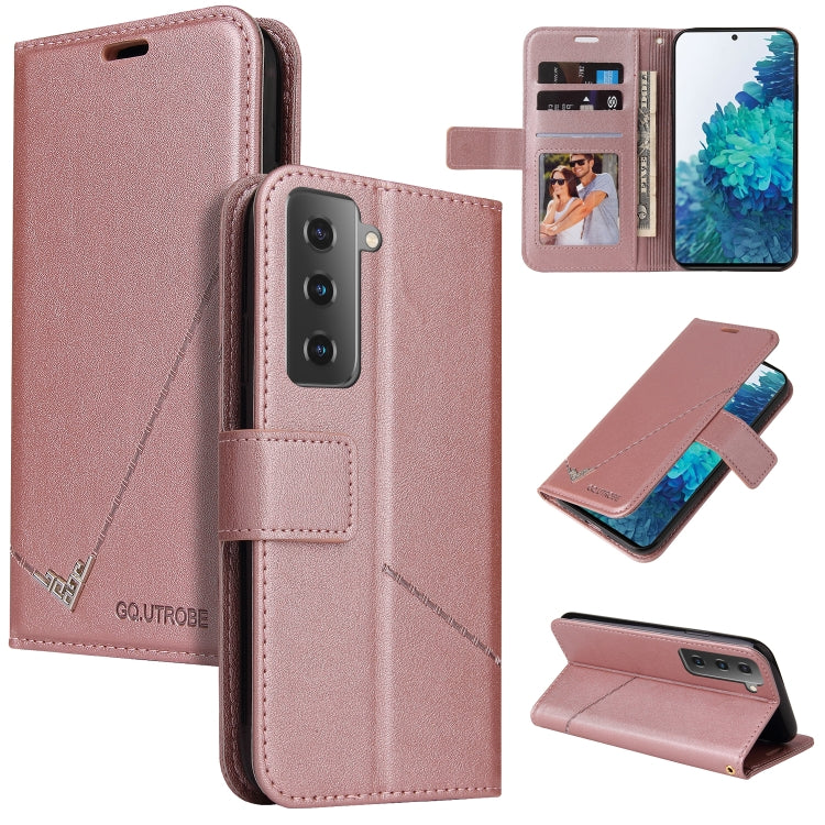 Right Angle Leather Wallet Phone Case – Samsung Galaxy S21 / S21+ / S21 Ultra / S22 5G