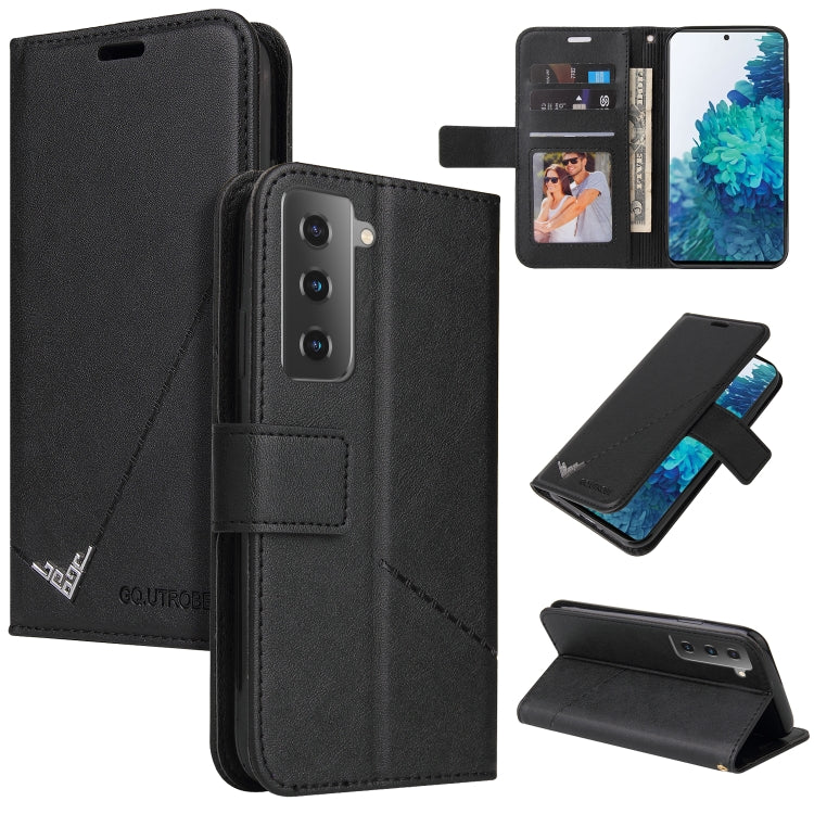 Right Angle Leather Wallet Phone Case – Samsung Galaxy S21 / S21+ / S21 Ultra / S22 5G
