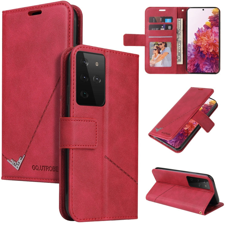 Right Angle Leather Wallet Phone Case – Samsung Galaxy S21 / S21+ / S21 Ultra / S22 5G