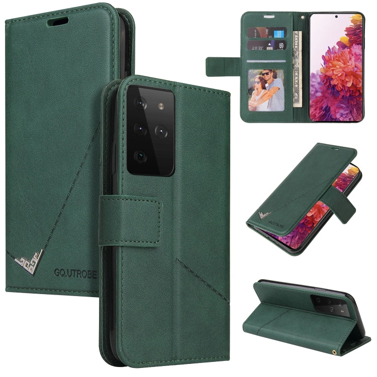 Right Angle Leather Wallet Phone Case – Samsung Galaxy S21 / S21+ / S21 Ultra / S22 5G