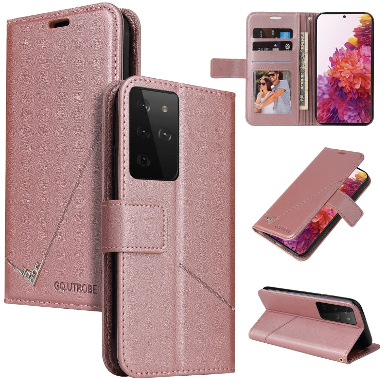 Right Angle Leather Wallet Phone Case – Samsung Galaxy S21 / S21+ / S21 Ultra / S22 5G