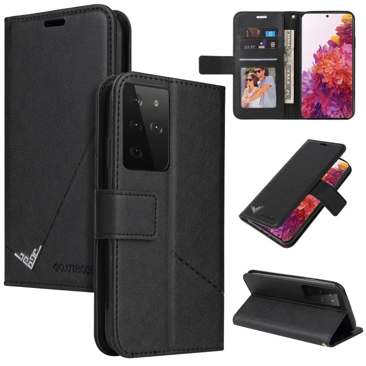 Right Angle Leather Wallet Phone Case – Samsung Galaxy S21 / S21+ / S21 Ultra / S22 5G