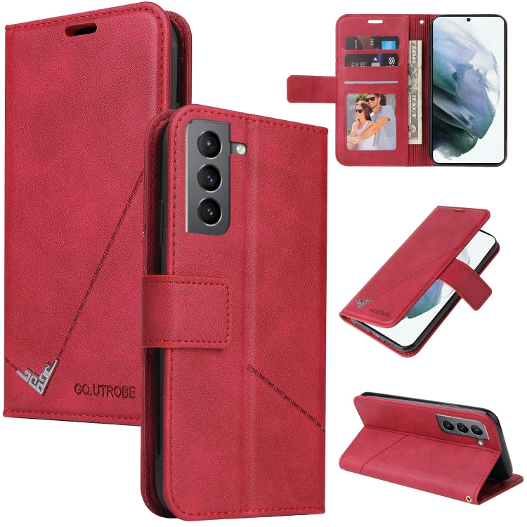 Right Angle Leather Wallet Phone Case – Samsung Galaxy S21 / S21+ / S21 Ultra / S22 5G