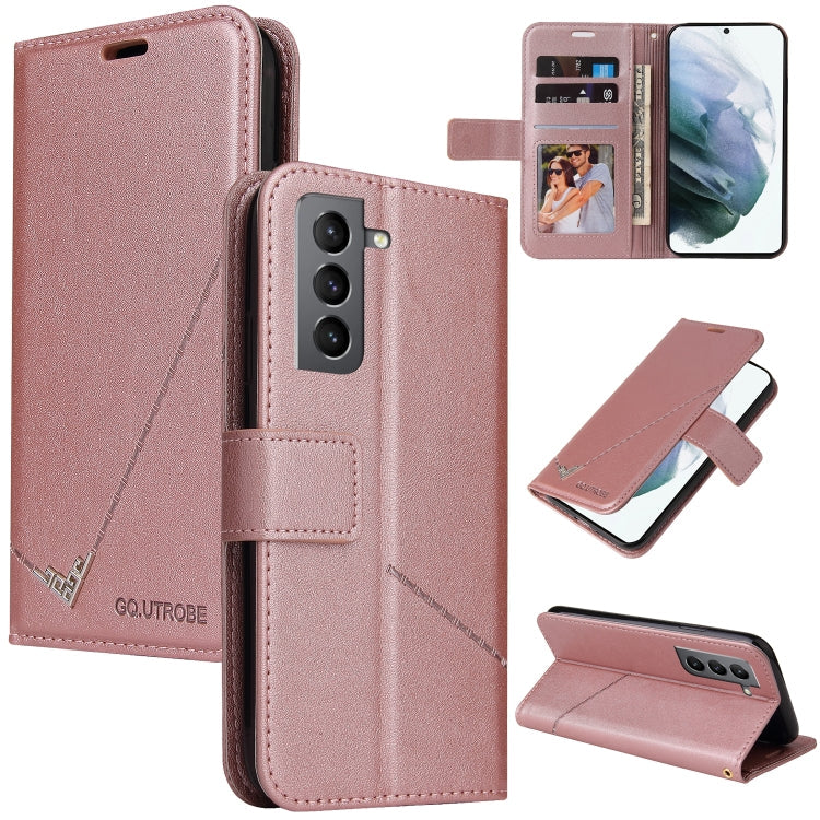 Right Angle Leather Wallet Phone Case – Samsung Galaxy S21 / S21+ / S21 Ultra / S22 5G