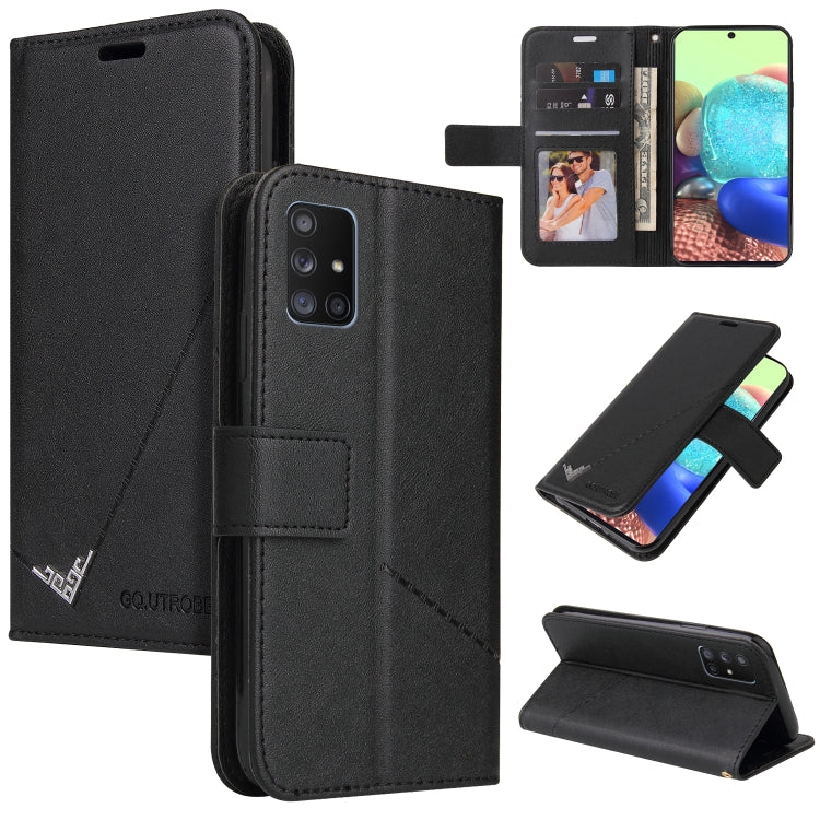 Right Angle Leather Wallet Phone Case – Samsung Galaxy A32 4G / A22 5G / A22 4G / A12 5G