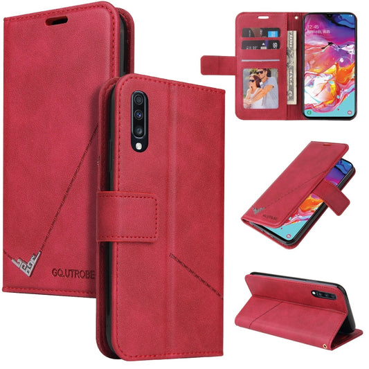 Funda de cuero con ángulo recto GQUTROBE, para Samsung Galaxy A70, para Samsung Galaxy A50, para Samsung Galaxy A40, para Samsung Galaxy A20 / 30