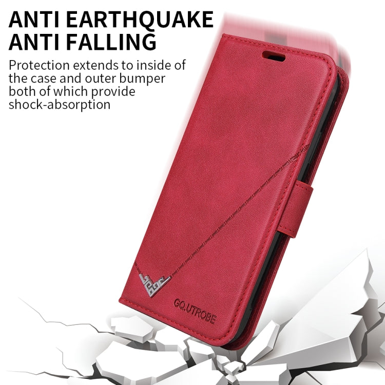 GQUTROBE Rechtwinklige Leder-Handyhülle, für Samsung Galaxy A70, für Samsung Galaxy A50, für Samsung Galaxy A40, für Samsung Galaxy A20 / 30