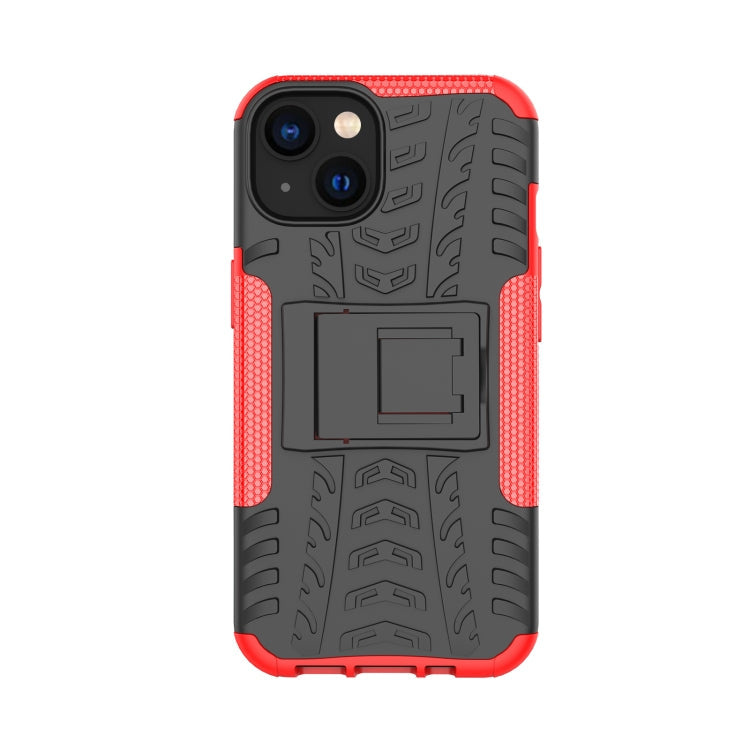 Tire Texture TPU & PC Phone Case with Ring Holder – iPhone 14 / 14 Plus / 14 Pro