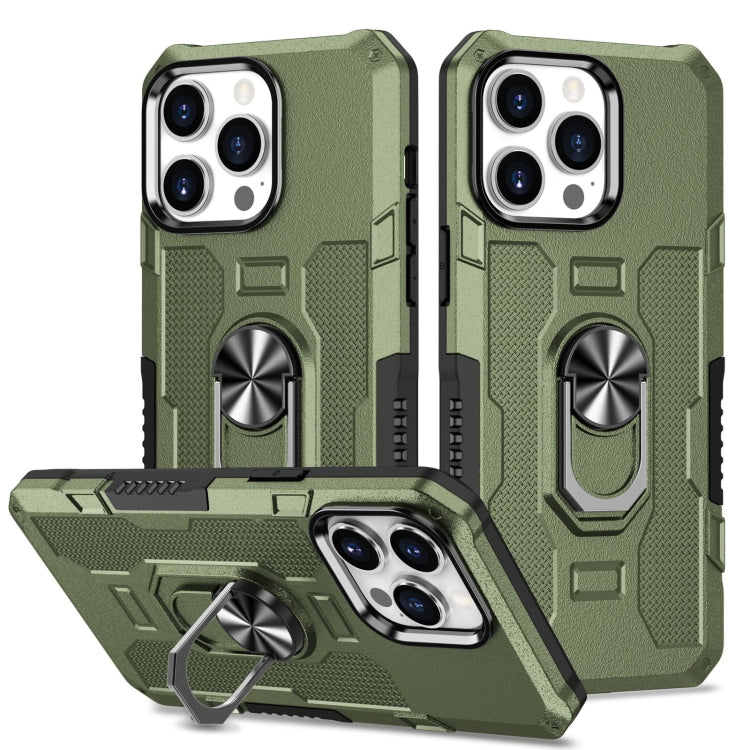 Ringhalter Rüstung Hybrid-Handyhülle – iPhone 11 / 11 Pro / 11 Pro Max / 13 Pro