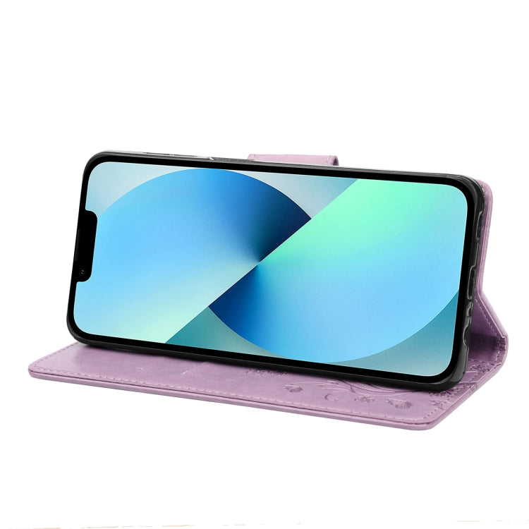 Schmetterlingsblumenmuster Flip-Leder-Handyhülle, für iPhone 14, für iPhone 14 Plus, für iPhone 14 Pro