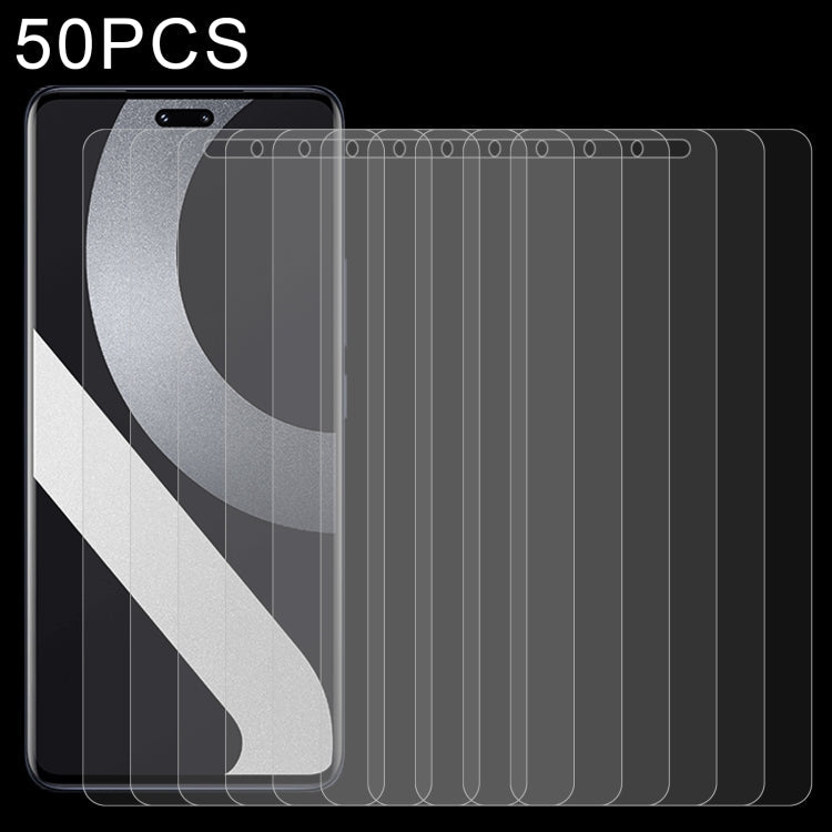 50-Pack Tempered Glass Screen Protectors | 9H Hardness | 0.26mm | Multi-Device