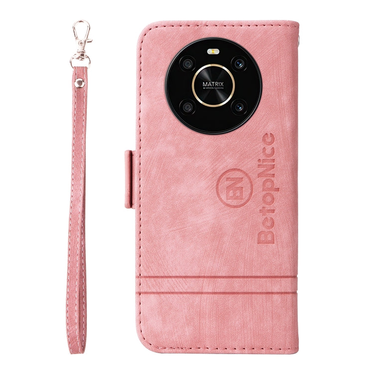 BETOPNICE Dual-Side Schnallen-Lederhülle, für Honor X9 4G / 5G / Honor X30, für Motorola Moto E20 / E30 / E40, für Xiaomi Redmi Note 11E 5G, für Xiaomi 11T / 11T Pro