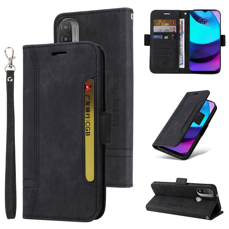 BETOPNICE Dual-Side Schnallen-Lederhülle, für Honor X9 4G / 5G / Honor X30, für Motorola Moto E20 / E30 / E40, für Xiaomi Redmi Note 11E 5G, für Xiaomi 11T / 11T Pro