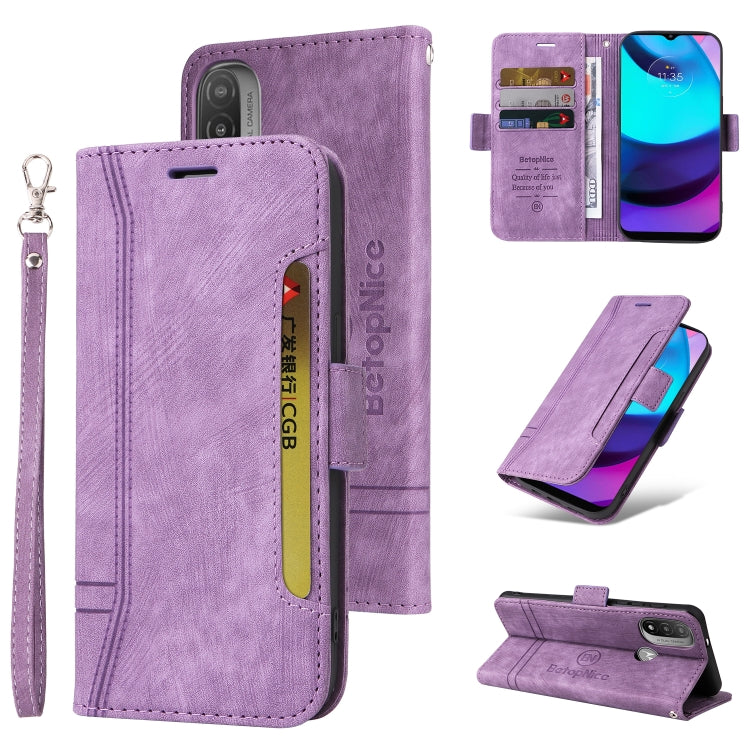 BETOPNICE Dual-Side Schnallen-Lederhülle, für Honor X9 4G / 5G / Honor X30, für Motorola Moto E20 / E30 / E40, für Xiaomi Redmi Note 11E 5G, für Xiaomi 11T / 11T Pro