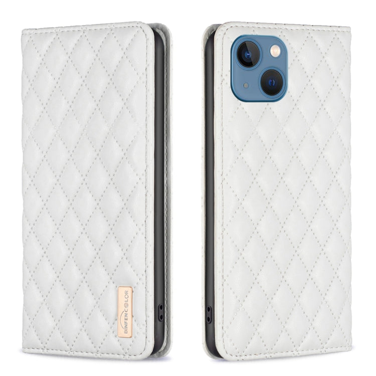 Diamond Lattice Magnetic Leather Flip Case – iPhone 13 Pro Max / 13 Pro / 13 / 12 Pro Max