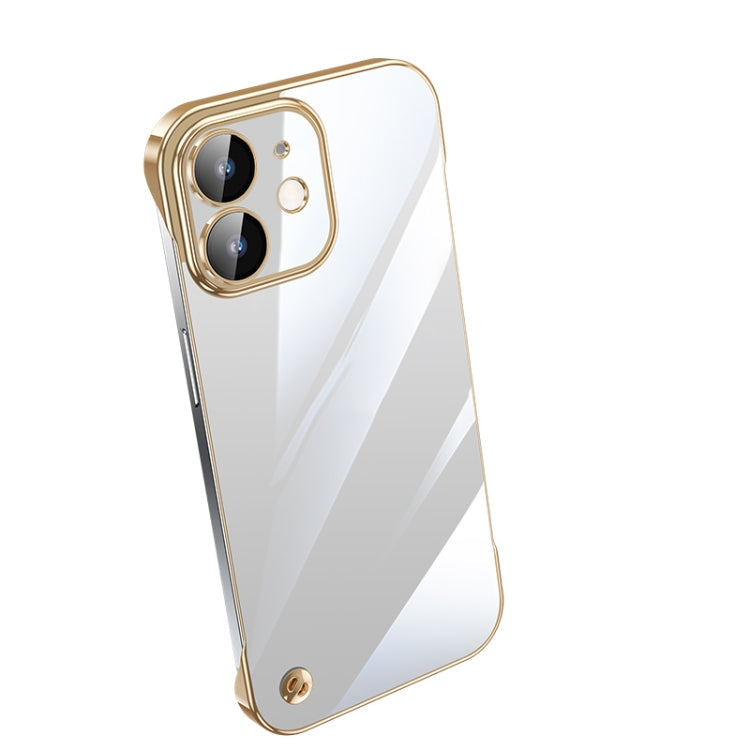 Electroplating Frameless Clear PC Phone Case – iPhone 13 Pro Max / iPhone 12 / 12 Pro