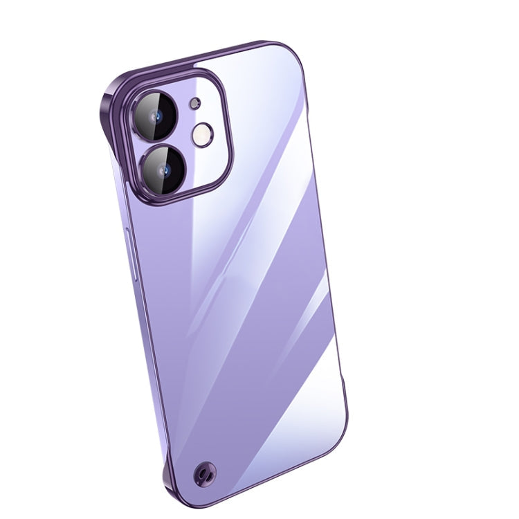 Electroplating Frameless Clear PC Phone Case – iPhone 13 Pro Max / iPhone 12 / 12 Pro
